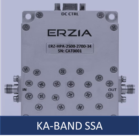 Ka Band SSA menu inage